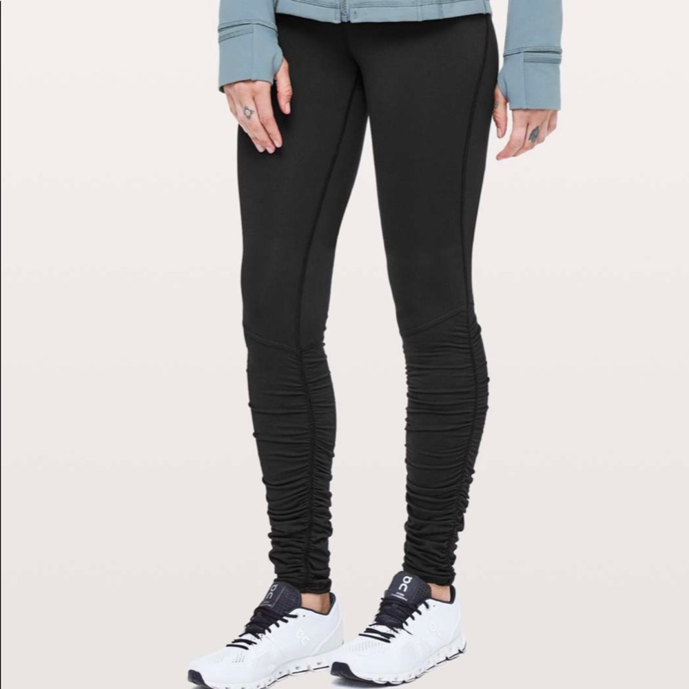 Lululemon ready to rulu ruched leggings